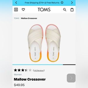 Toms slides slippers
